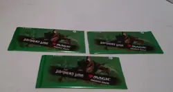 Magic the Gathering Brother's War Promo Pack New Wizards of Coast Lot Of 3 - Image 1