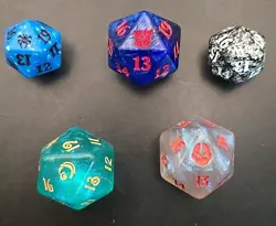 5 MTG Life Counter Spindown (Avatar, Transformers, Core 2019, Lorwyn, Ravnica) - Image 1