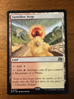 Sunbillow Verge Aetherdrift Regular - Image 1