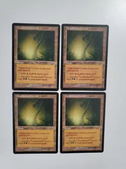 MtG Geothermal Crevice LP/P x4 - Invasion - Image 1