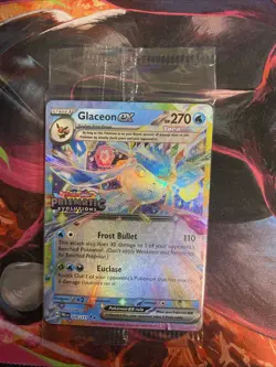 ❄ Glaceon EX 26/131 Prismatic Evolutions STAMPED Surprise Box Promo Sealed❄ - Image 1