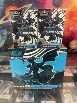 Pokemon TCG Black Bolt Elite Trainer Box & Booster Bundle Lot - NEW SEALED - Image 1