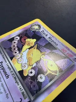 Dark Hypno 9/82 Team Rocket Holo Rare Pokemon - Image 3