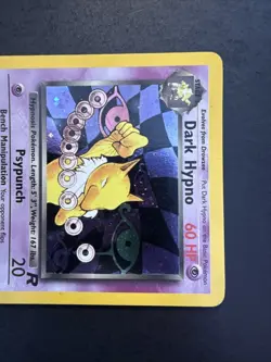 Dark Hypno 9/82 Team Rocket Holo Rare Pokemon - Image 5