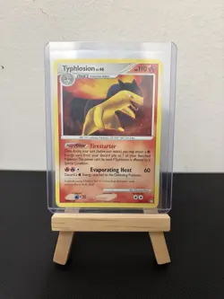 Pokemon Typhlosion Mysterious Treasures Holo Rare 16/123 English 2007 110 HP - Image 1