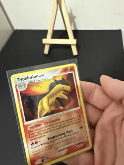 Pokemon Typhlosion Mysterious Treasures Holo Rare 16/123 English 2007 110 HP - Image 2