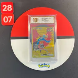 Pokemon TCG S-Chinese Roaring Moon ex CSV6C 161/128 UR Grade10 - Image 1
