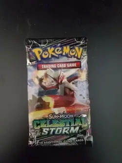 21x Pokemon TCG Sun & Moon Celestial Storm Sealed Booster Pack - Image 1