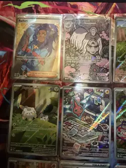 Lot Of 9x Pokemon Cards All NM - Illustration Rares And Full Art Trainers - Image 4