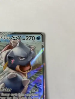 Pokemon Blastoise & Piplup GX TAG TEAM Ultra Rare 38/236 Sm-Cosmic Eclipse Holo… - Image 2
