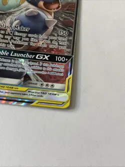 Pokemon Blastoise & Piplup GX TAG TEAM Ultra Rare 38/236 Sm-Cosmic Eclipse Holo… - Image 5