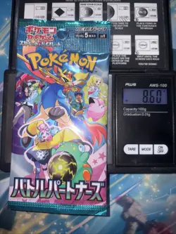 Heavy 8.60g Pokemon Sealed Journey Together Japanese Booster Pack - Image 1
