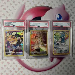 PSA 9 - Pokemon Graded Lot - FA Dedenne Gardevior Altaria Trainer Gallery BS ST - Image 1