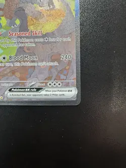 2024 Pokemon Twilight Masquerade Bloodmoon Ursaluna ex #216/167 - Image 5