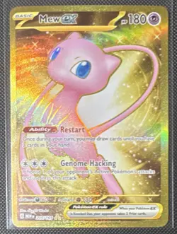 Pokemon TCG Sv: Scarlet & Violet 151 Ultra Rare Mew Ex Full Art Holo 193/165 - Image 1