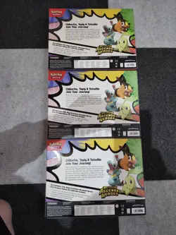 3 Pokemon First Partners Deluxe Pin Collection Ascended Heroes - FACTORY SEALED - Image 2