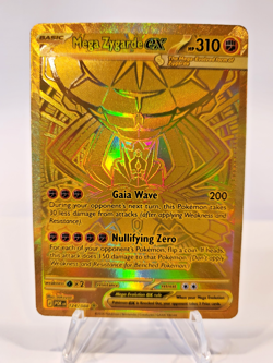 Mega Zygarde ex 124/088 Gold Mega Hyper Rare Perfect Order Pokemon TCG - Image 1