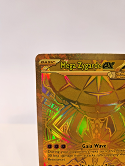 Mega Zygarde ex 124/088 Gold Mega Hyper Rare Perfect Order Pokemon TCG - Image 3
