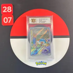 Quaxly CBB1C-05 08/09 Chinese Pokemon TCG Gem Pack 2025 Grade10 - Image 1