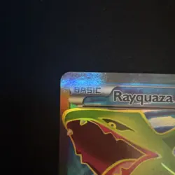 Pokemon Rayquaza EX Full Art Ultra Rare Holo 104/108 Roaring Skies 170 HP - Image 2