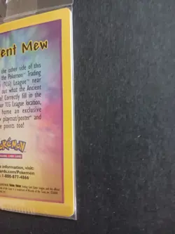 Pokemon TCG Ancient Mew Holographic (The Power of One Movie 2000) Sealed NM/M - Image 4