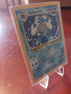 Pokemon TCG Poliwrath Base Set 2 Holo Rare 15/130 WOTC 1999 NM/M Never Played - Image 4