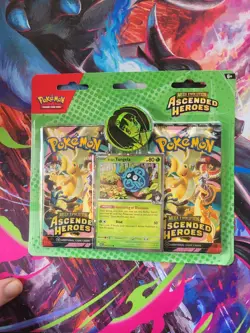 Lot2 Pokemon TCG Ascended Heroes 2-Pack Blisters-Erika and Larry-Set of 2 SEALED - Image 2