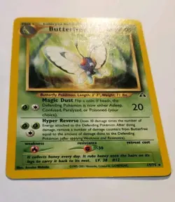 Pokemon Neo Discovery 19/75 Butterfree - Image 3