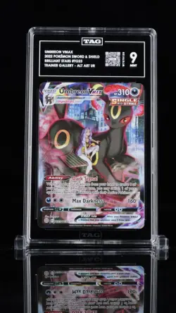 TAG 9 Umbreon Vmax TG23 Brilliant Stars Pokemon - Image 1