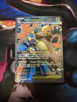Pokemon Mega Kangaskhan EX 164/132 Me01: Mega Evolution Ultra Rare Holo 300 HP - Image 1