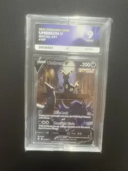 Pokemon TCG | Umbreon V 189/203 | Evolving Skies | Special Art | ACE Grade 9 - Image 1