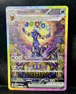 Umbreon EX 161/131 Prismatic Evolutions SIR Pokemon - Grading Contender - Image 1