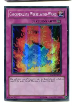 Yu-Gi-Oh! PLAYED/POOR Geschmolzene Wirbelwind Wand Super Rare - Image 1