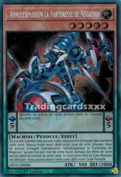 Yu-Gi-Oh! Annulexplosion la Forteresse de Negation : PSE MP25-FR084 - Image 1