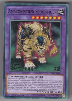 Yu-GI-OH Amazonischer Schoßtiger Common CIBR-DE094 NEU! - Image 1