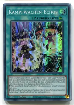 Yu-Gi-Oh! Kampfwachen Echos Super Rare LEDE-DE082 - Image 1