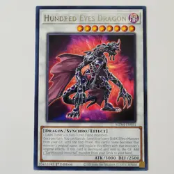 Hundred Eyes Dragon - MZMI-EN051 - NM/VLP - Rare - 1st ed - Yugioh - Image 1