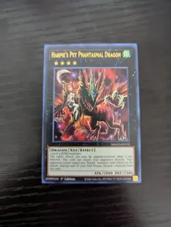 YuGiOh Harpie's Pet Phantasmal Dragon MAGO-EN132 Rare 1st Edition NM 🔥 - Image 1