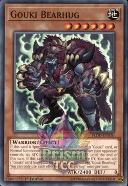 1st Ed Gouki Bearhug FLOD-EN010 Yugioh - Image 1