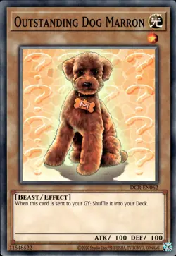Oustanding Dog Marron - DCR-EN062 - NM - YuGiOh - Image 1