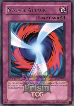 1st ed Negate Attack rare DP1-EN027 Yugioh - Image 1