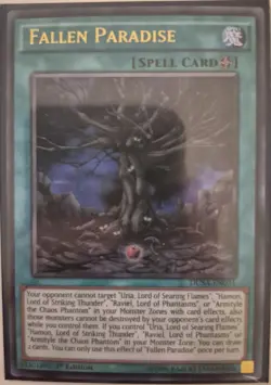YuGiOh Fallen Paradise Ultra Rare 1st Edition DUSA-EN041 - Image 1
