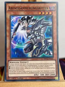 Abenddammerungsritter MP16-DE124 Super Rare Deutsch EX YUGIOH - Image 1