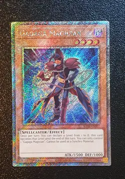 Yugioh Quarter Century Stampede RA04 Platinum Secret Rare 1st Edition MINT - Image 4