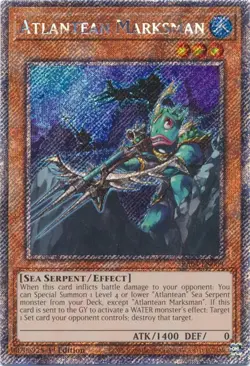 Yugioh Quarter Century Stampede RA04 Platinum Secret Rare 1st Edition MINT - Image 5