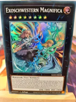 Exosisters Magnifica RA02-EN038 German NM YUGIOH - Image 1