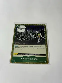 Electrical Luna - OP08-036 - Rare - Foil - Event - Two Legends - One Piece - Image 2