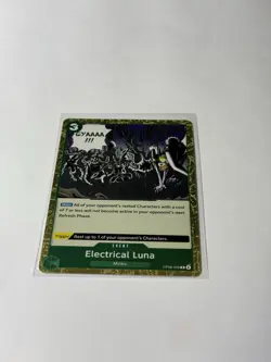 Electrical Luna - OP08-036 - Rare - Foil - Event - Two Legends - One Piece - Image 3