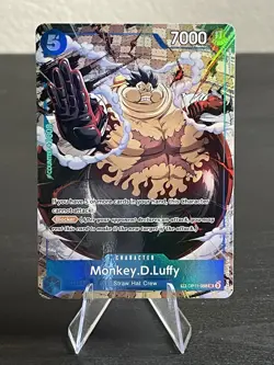 One Piece Monkey.D.Luffy - OP11-058 (TR) OP11-058 Carrying On His Will Foil - Image 5
