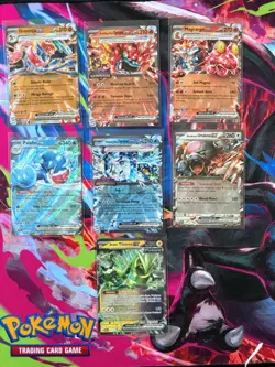 Pokemon TCG Twilight Masquerade Ex bundle x7 cards- No Duplicates! - Image 1